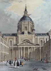 The Courtyard of the Sorbonne, mid 19th century